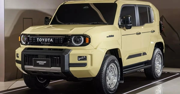 Cận cảnh Toyota Land Cruiser FJ phiên bản Legend với thiết kế nổi bật hơn