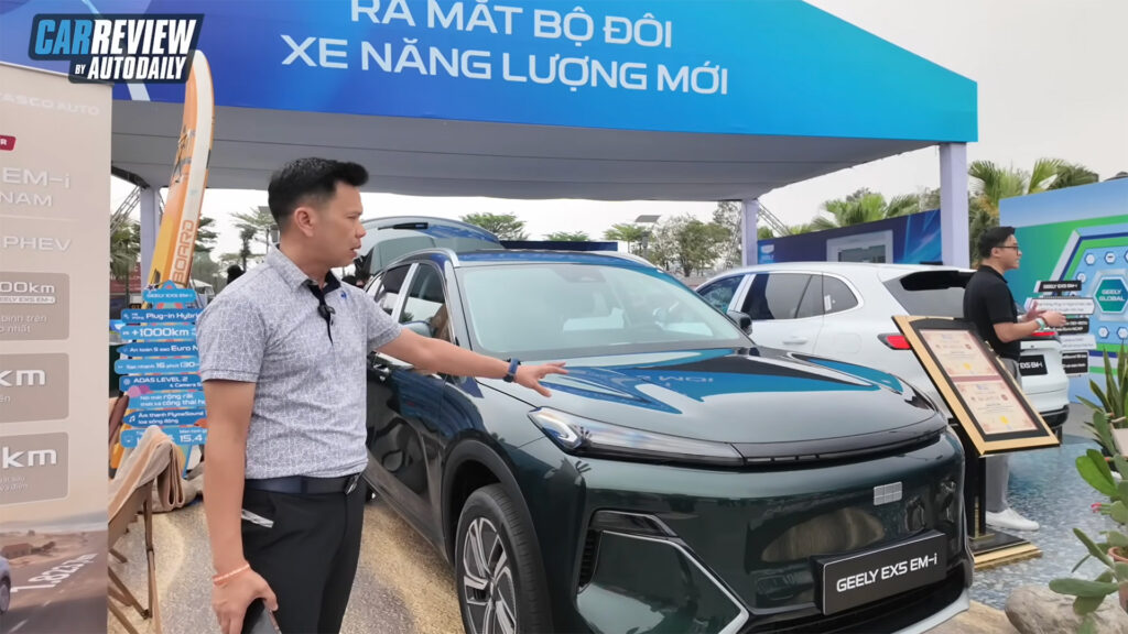 Trải nghiệm nhanh Geely EX5 EM-i giá từ 789 triệu: Lựa chọn PHEV mới cho khách Việt!