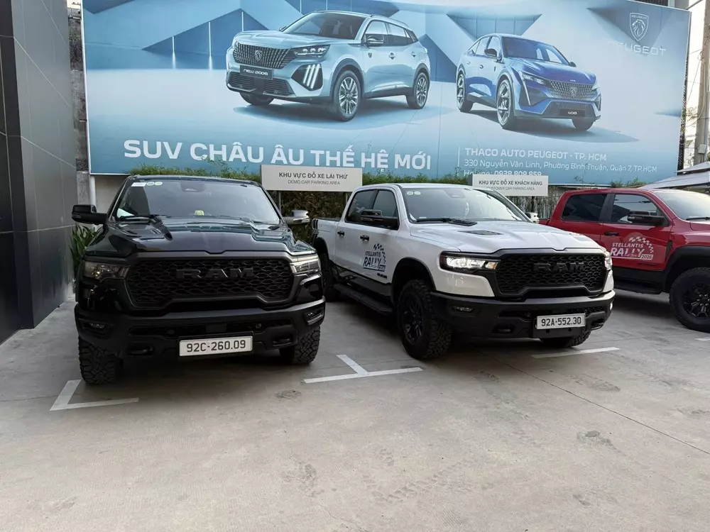 Ram 1500 là mẫu xe bán tải cỡ lớn đậm chất Mỹ