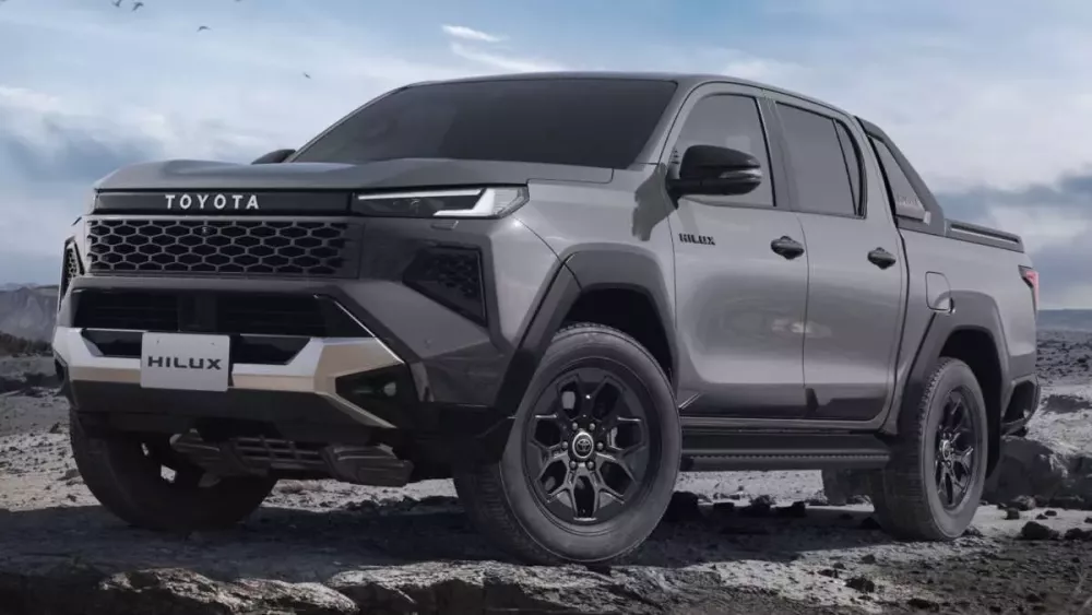 Toyota Hilux 2026 lột xác về mặt thiết kế