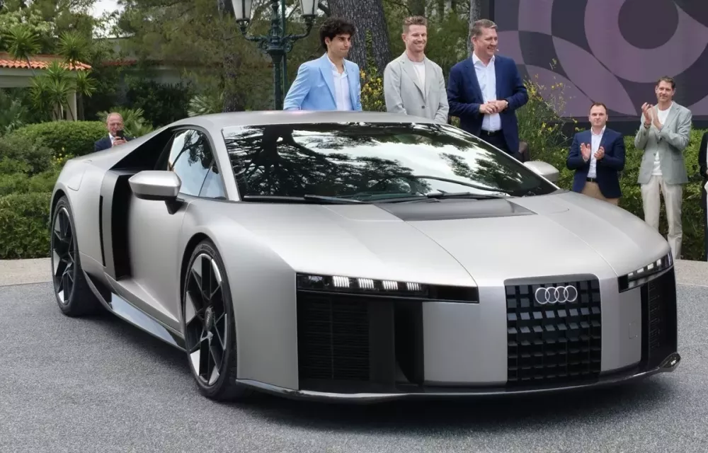 Siêu xe Audi Nuvolari hoàn toàn mới bất ngờ trình làng, kế nhiệm R8 với sức mạnh từ Lamborghini - Ảnh 1.