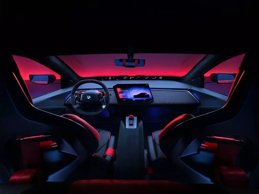 Khoang lái của BMW M Concept Neue Klasse