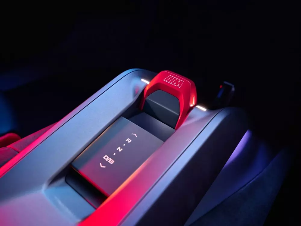 Cụm điều khiển trung tâm của BMW M Concept Neue Klasse
