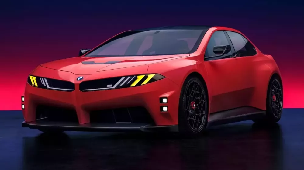 BMW M Concept Neue Klasse có thiết kế cơ bắp hơn i3