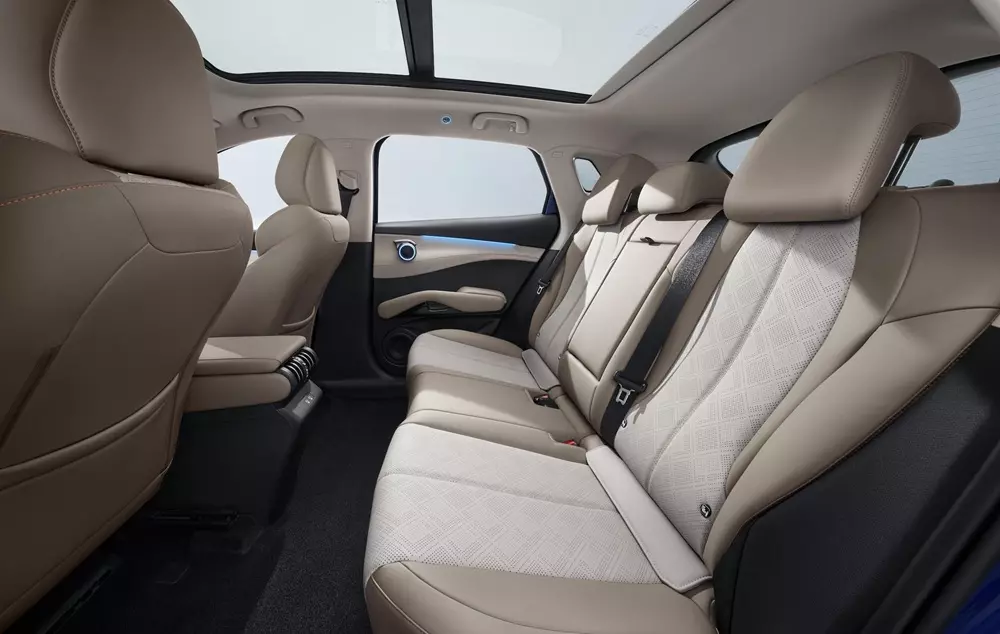 Hàng ghế sau của BYD Atto 3 Evo Hàng ghế sau của BYD Atto 3 Evo