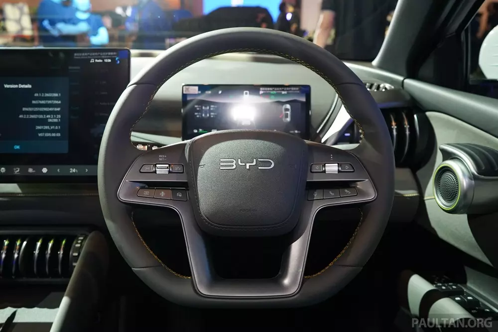 Vô lăng của BYD Atto 3 2026