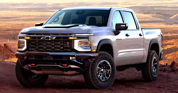 Xe bán tải cỡ lớn Chevrolet Silverado 2027 ra mắt với hai động cơ V8 hoàn toàn mới