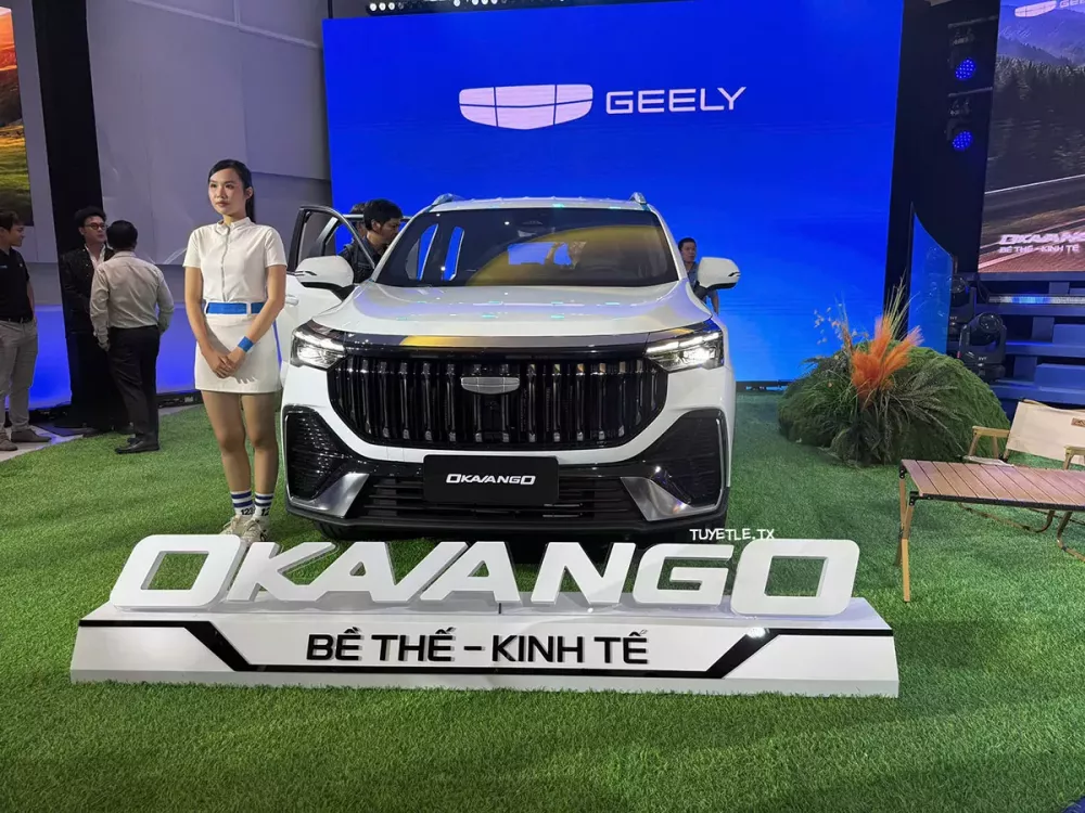 SUV hạng trung Geely Okavango chính thức ra mắt Việt Nam với giá rẻ hơn cả Mazda CX-5