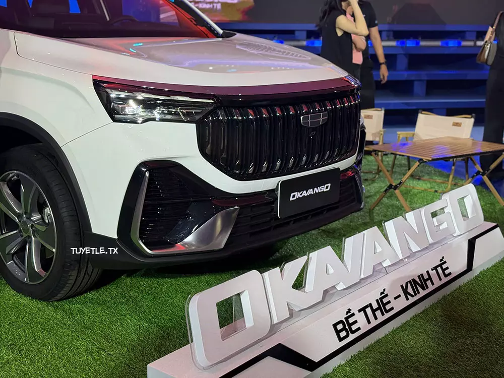 Geely Okavango sở hữu thiết kế khá khỏe khoắn