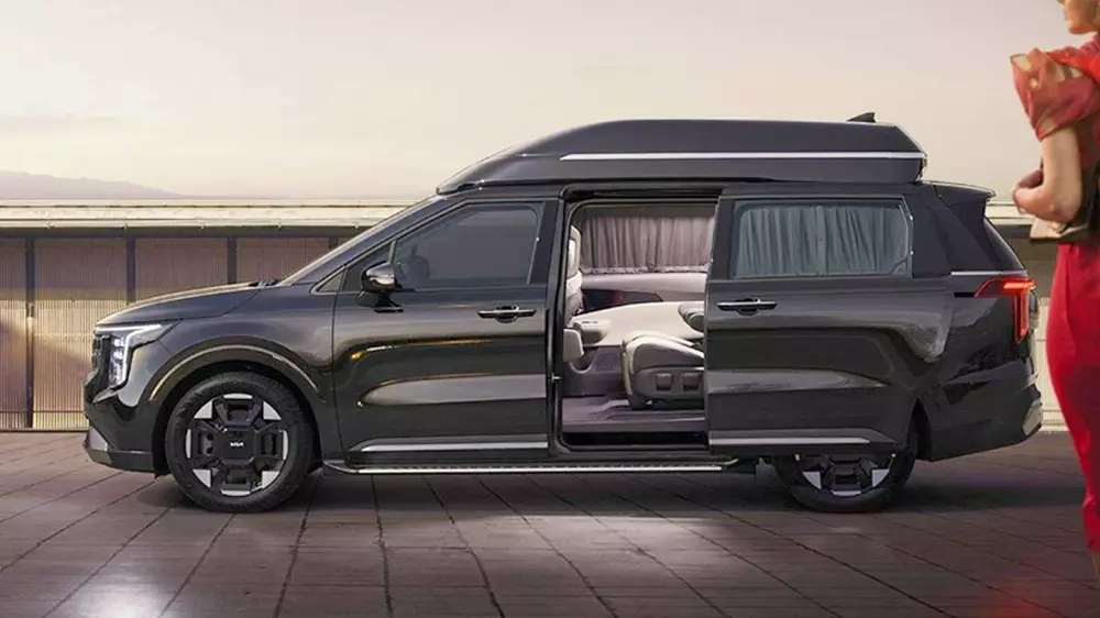 Kia Carnival có thêm phiên bản trần cao mới với nội thất 9 chỗ rộng rãi - Ảnh 4.