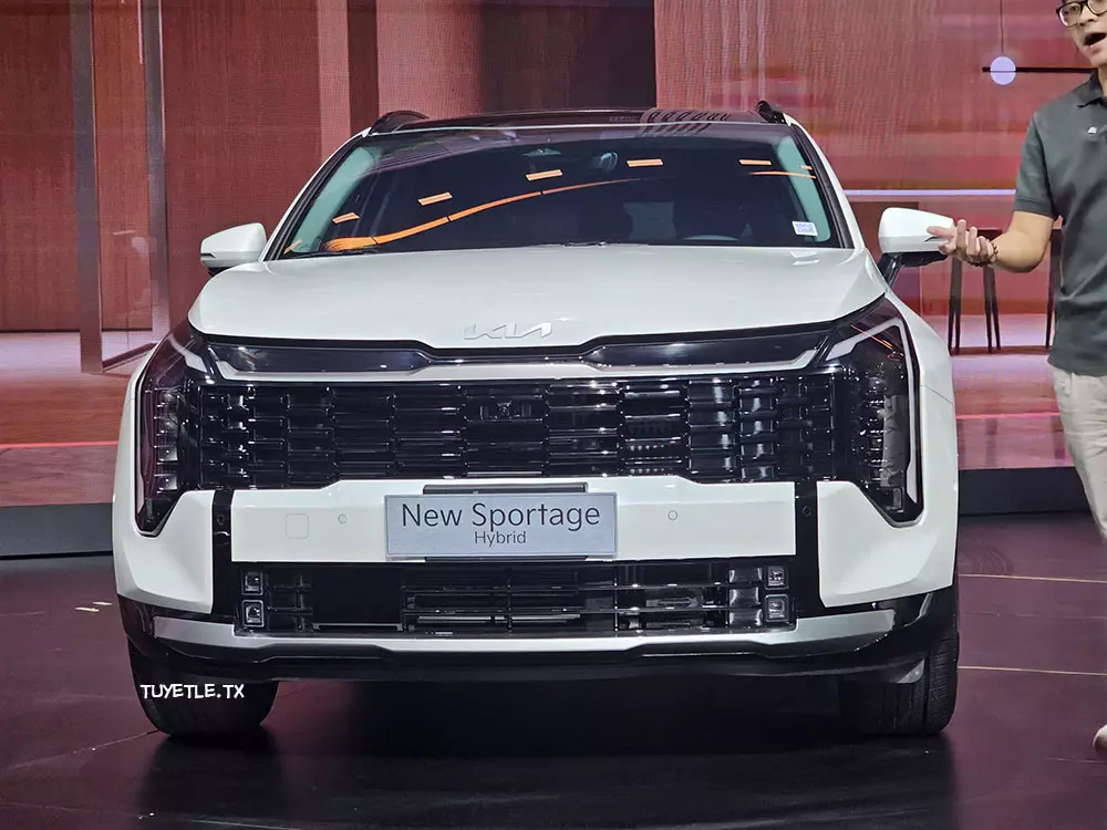 Kia Sportage 2026 được trang bị thiết kế đầu xe mới