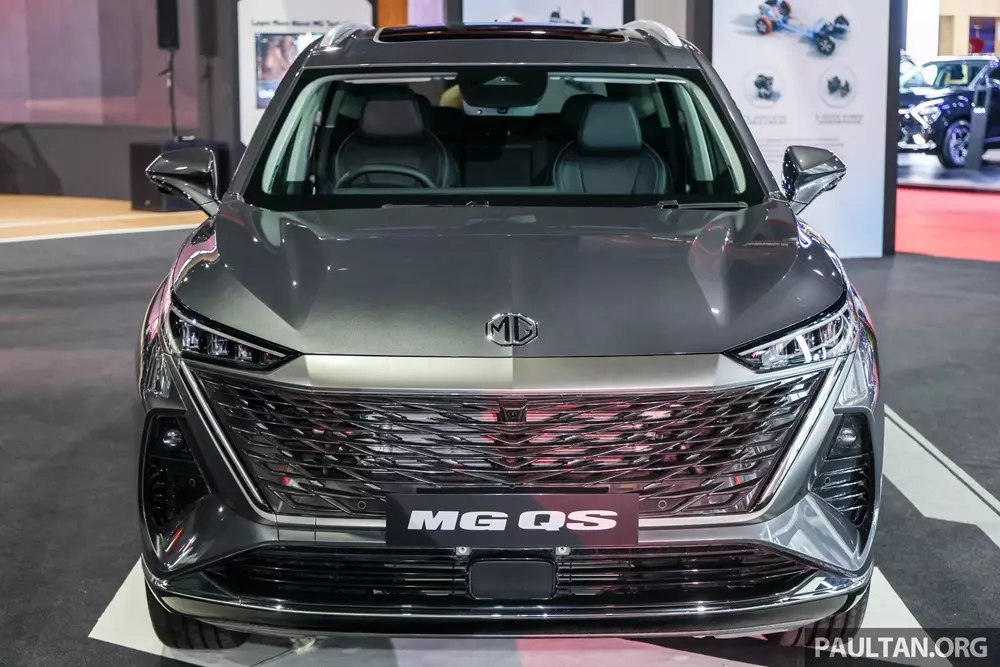 MG QS sở hữu phong cách thiết kế mạnh mẽ
