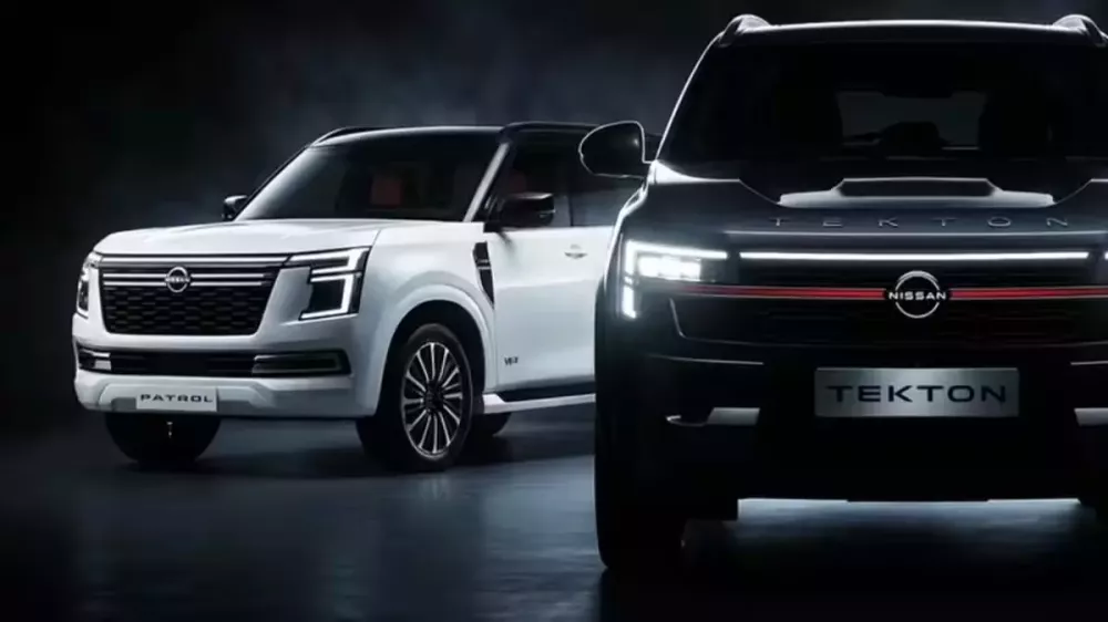 Nissan Tekton lộ thiết kế trước khi ra mắt vào tháng sau, được hãng gọi là "tiểu Patrol" - Ảnh 1.
