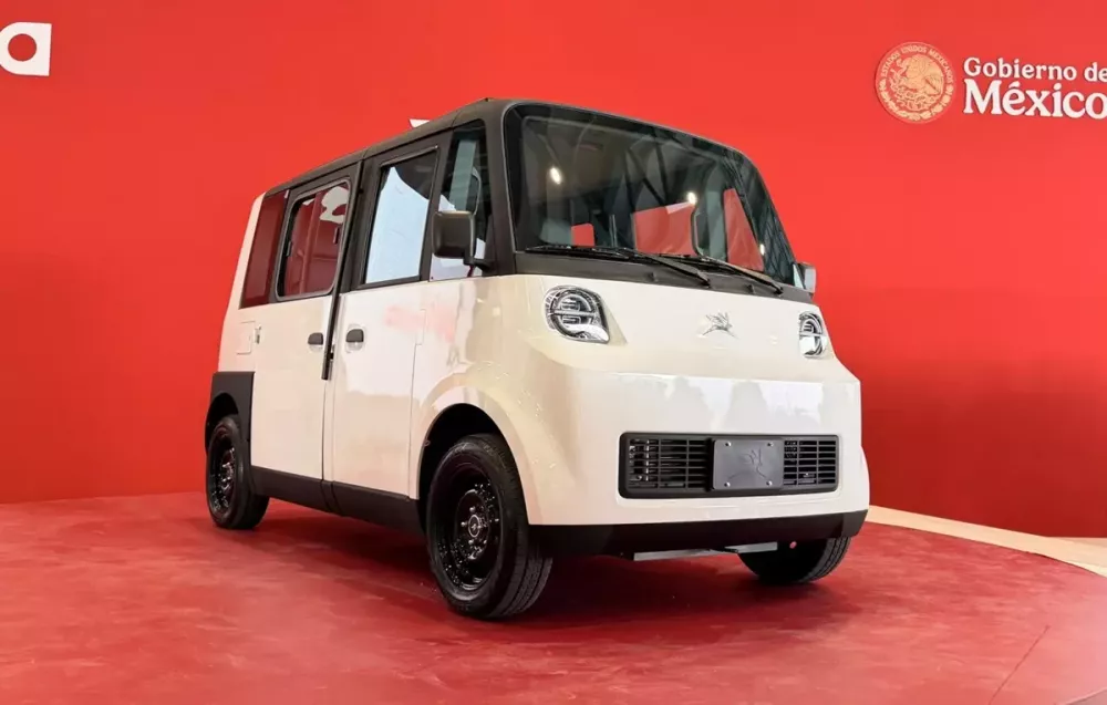 Olinia Uno - xe điện nội địa đầu tiên của Mexico, chở được 6 người và có giá dưới 300 triệu đồng - Ảnh 1.