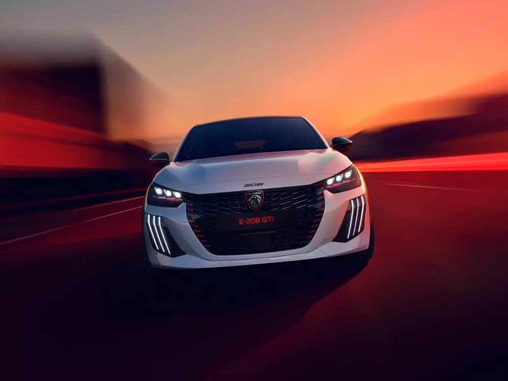 Peugeot e-208 GTi có phạm vi hoạt động tối đa 375 km