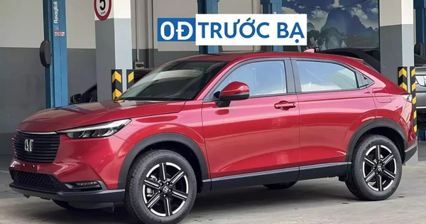 Honda tăng ưu đãi cho HR-V, khách hàng được hưởng 0 đồng phí trước bạ