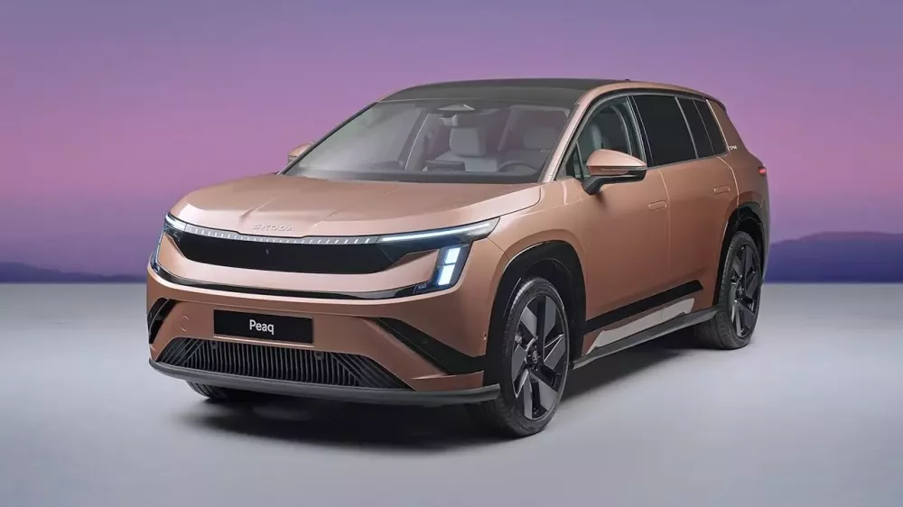 SUV điện 3 hàng ghế Skoda Peaq ra mắt, kích thước lớn hơn Kodiaq, phạm vi di chuyển gần 650 km - Ảnh 1.