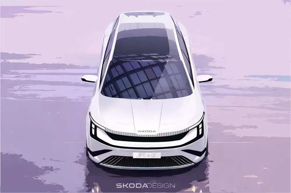 Skoda tung hình ảnh chính thức của mẫu SUV điện 3 hàng ghế mới, cạnh tranh trực tiếp với Kia EV9 - Ảnh 2.