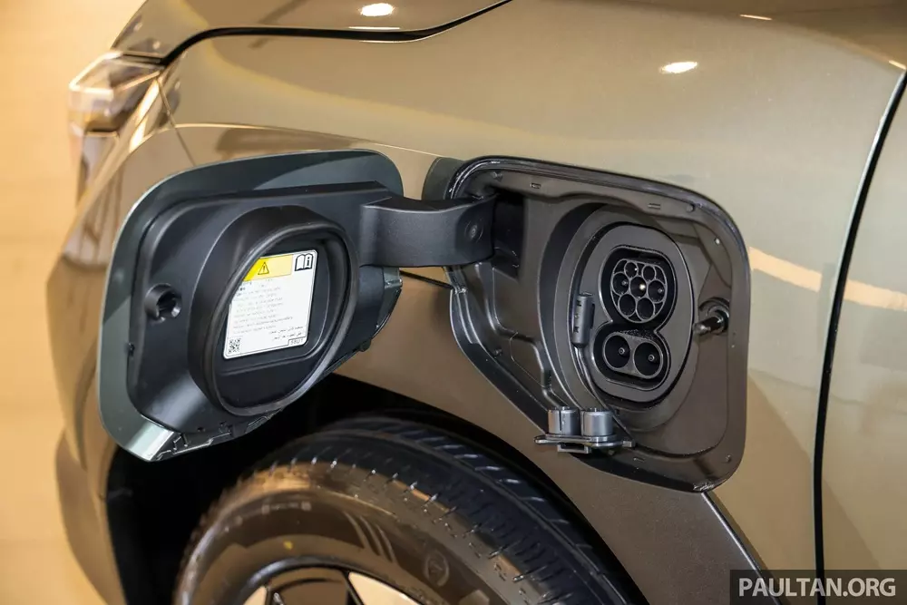 Cổng sạc của Suzuki eVitara