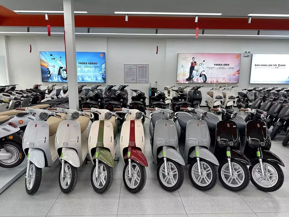 Yadea Omee đã có mặt tại các đại lý chính hãng trên toàn quốc