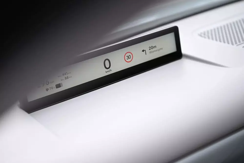 hyundai-ioniq-3-2-7e6b Bảng đồng hồ siêu mỏng của Hyundai Ioniq 3 bản tiêu chuẩn