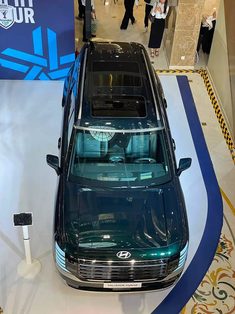 Hyundai Palisade 2027 dài hơn so với phiên bản cũ