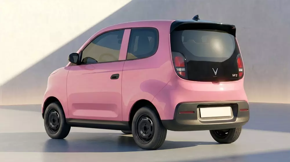 VinFast VF 2 màu hồng Rose Pink
