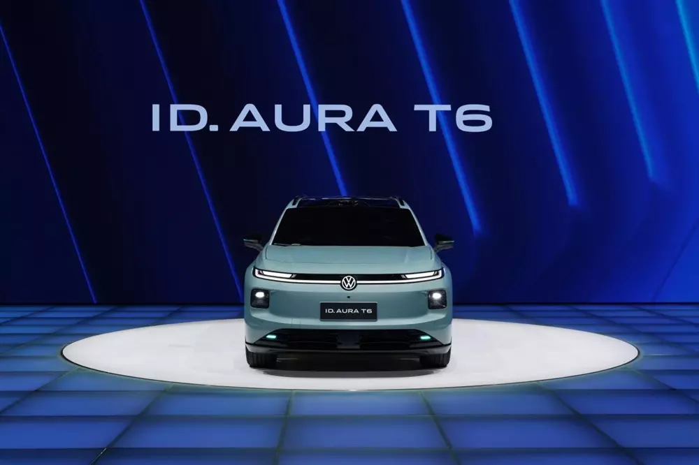 Volkswagen ID. Aura T6 khi nhìn trực diện