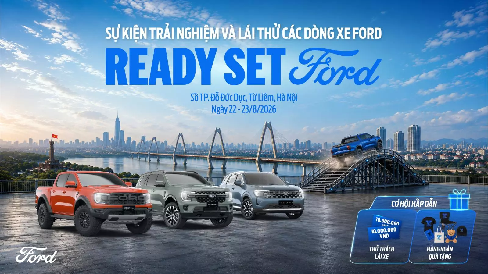 hành trình trải nghiệm xe Ford .