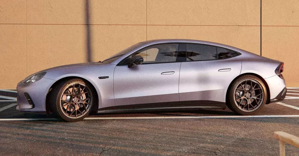 Mercedes-AMG GT 53 4-Door Coupé EV có thể chạy hơn 800 km sau một lần sạc đầy pin