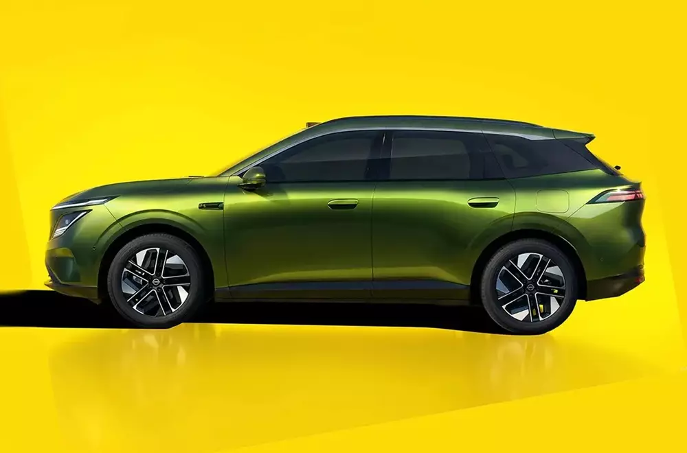 nissan-nx7-10-c56d Nissan NX7 có kích thước lớn hơn X-Trail