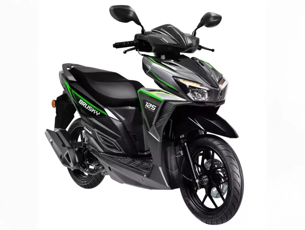 Xe ga Kawasaki Brusky 125 ra mắt phiên bản 2026, cạnh tranh Honda Air Blade - Ảnh 1.