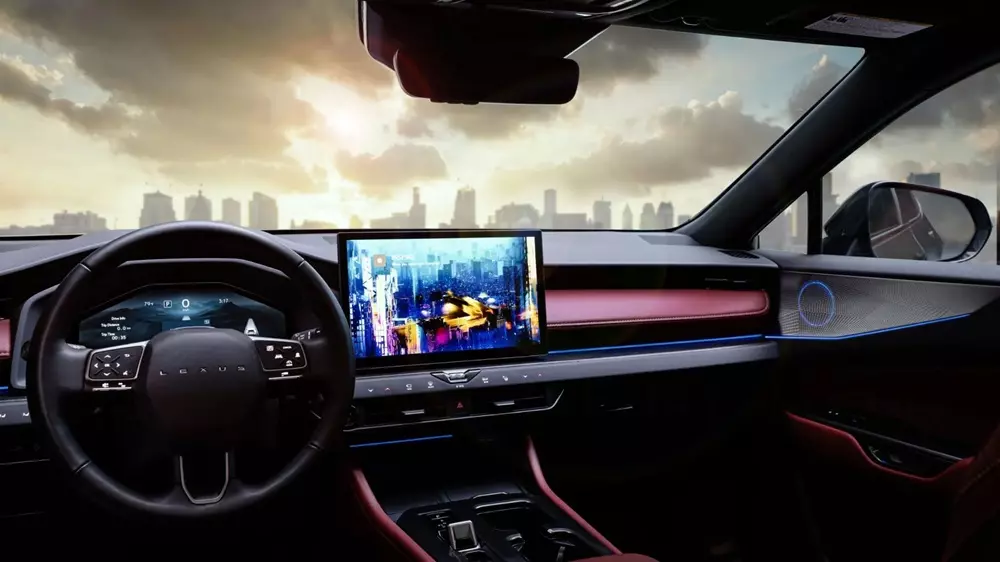 Khoang lái của Lexus NX 2027