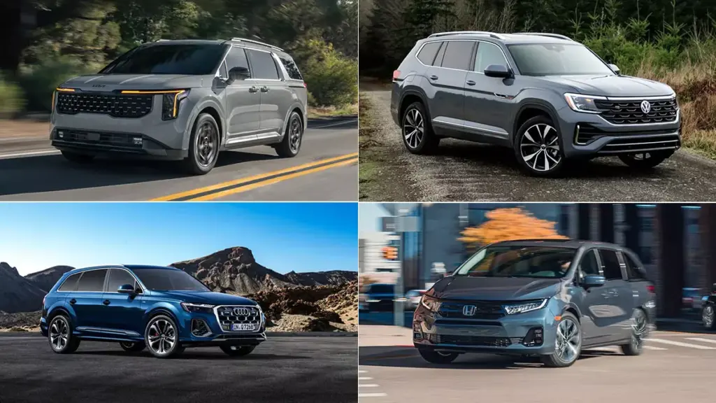 7 mẫu xe gia đình có thể lắp 3 ghế trẻ em trên một hàng ghế