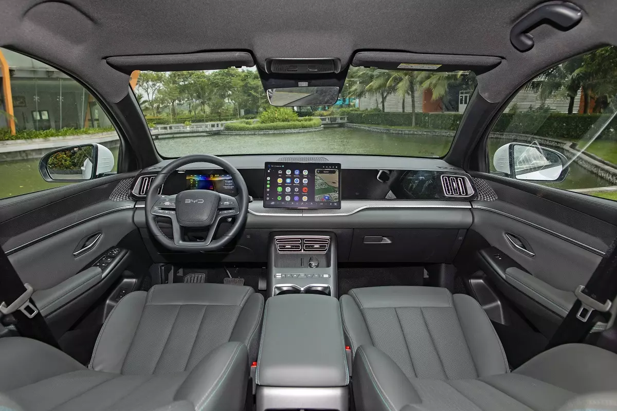 byd-sealion-5-noi-that-1-8b38 Chốt giá từ 659 triệu đồng, BYD Sealion 5 trở thành mẫu PHEV rẻ nhất Việt Nam - Ảnh 3.