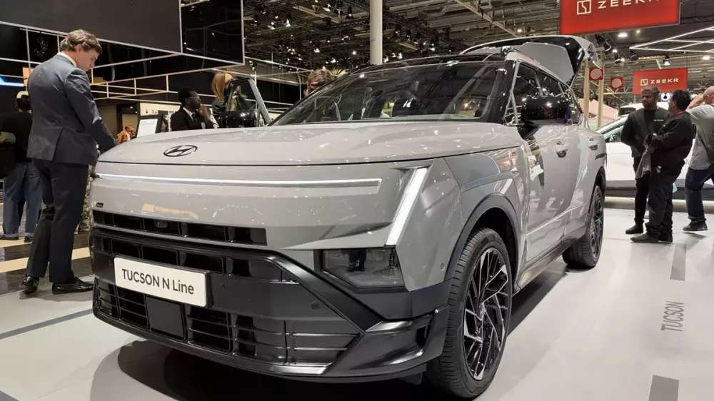 Đi tìm sự khác biệt của Hyundai Tucson N Line thế hệ mới qua những hình ảnh thực tế - Ảnh 1.